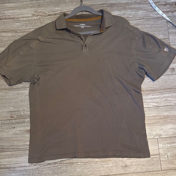 Kuhl Wildfibre Brown Polo Shirt - Picture 1 of 6